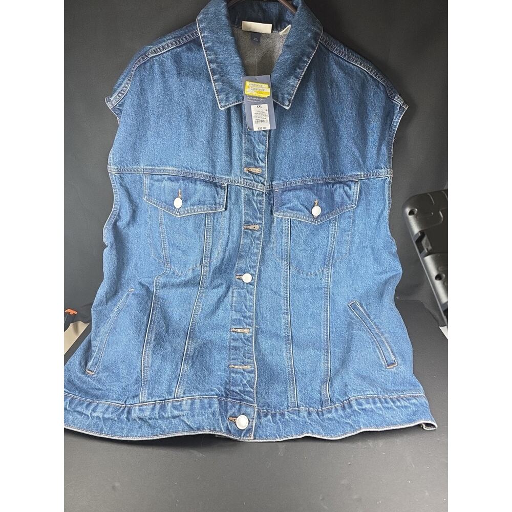 Denim Vest Jacket XXL Universal Thread Baggy **Oversized-Runs Big**
